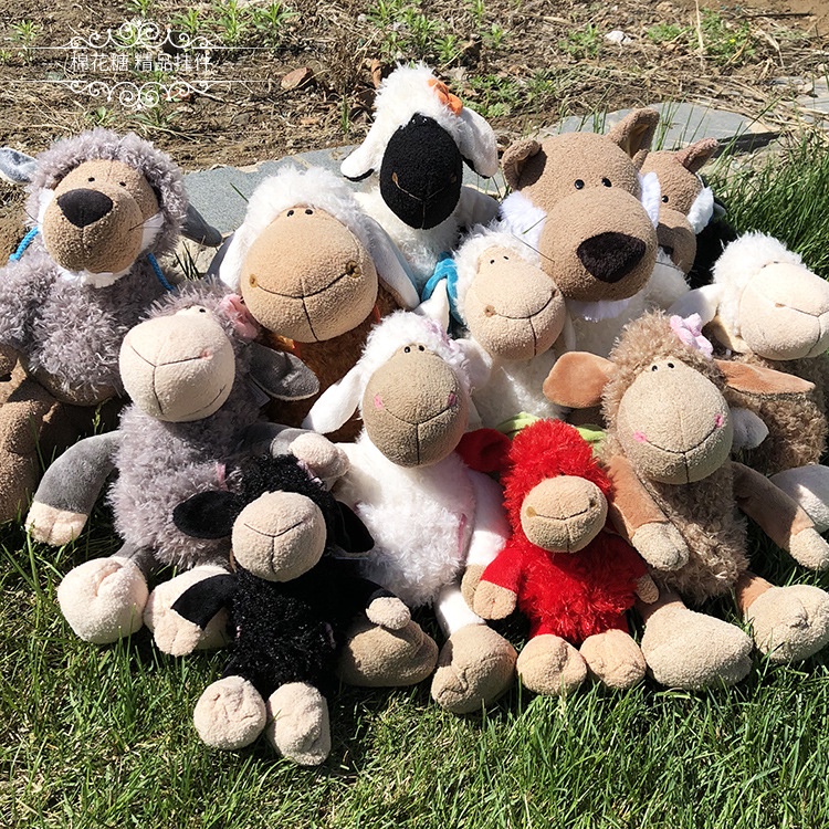 Gấu Bông Cừu Con, Thỏ Con Gấu Bông, Móc Khóa NICI Cừu Sean Búp Bê Thú Nhồi Bông Quà Sinh Nhật Cho Nữ MIRA-GB28014