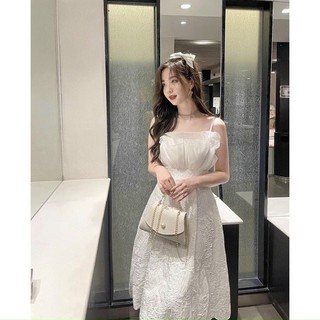 đầm gấm voan dáng dài 2S hot