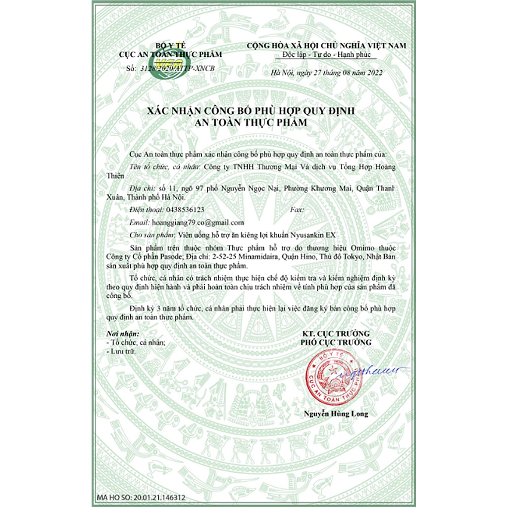 Viên uống Nyusankin Ex cho mẹ sau sinh giảm cân