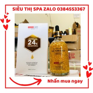 Tinh chất vàng 24k úc hộp 100ml dưỡng trắng da
