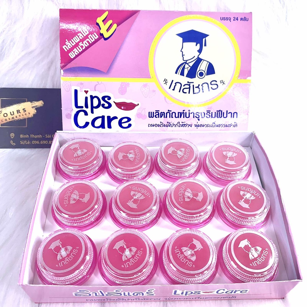 Son dưỡng chống thâm làm hồng môi Lip Care nội địa Thái Lan