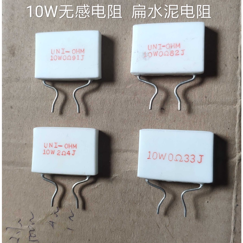 Điện trở xi măng không cảm ứng 2W0.5 Euro 3W0.39 Euro 5W0.1 Euro 10W2.4 Euro 0.82 Điện trở xi măng p