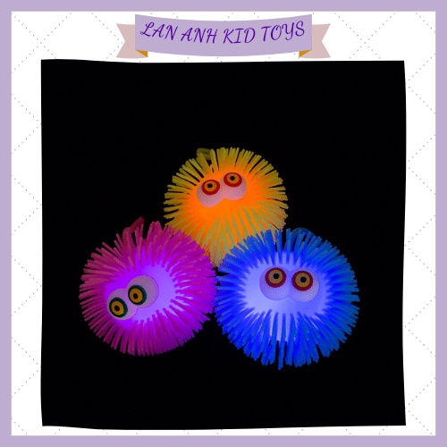 Sâu Mắt Lồi, Cà Rốt Mắt Lồi Cao Su Co Giãn, Đồ Chơi Bóp Xả Stress