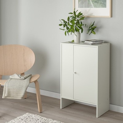 GILDA, Tủ lưu trữ 2 cửa CBN_008, 50x30x80cm, tủ gỗ Scandi Home