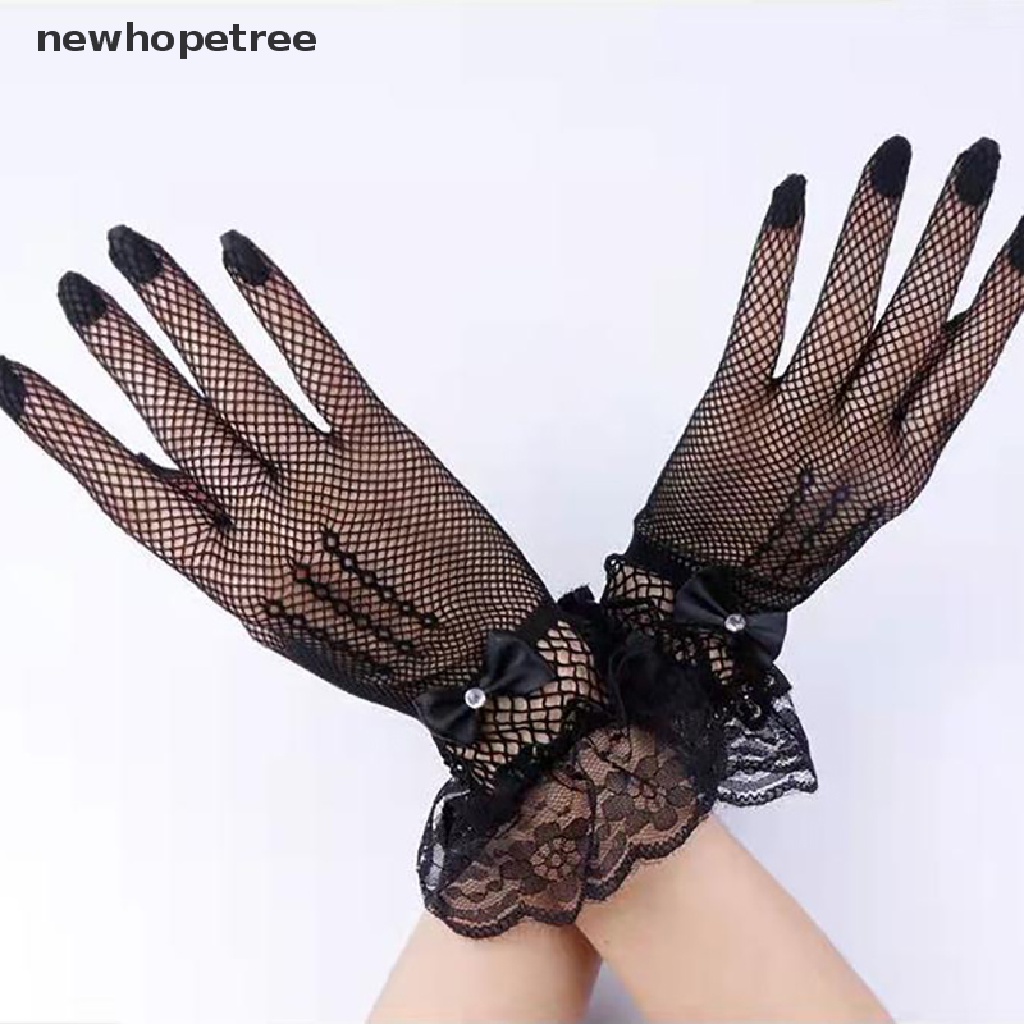 Găng Tay Ren Siêu Mỏng Thoáng Khí Cho Cô Dâu