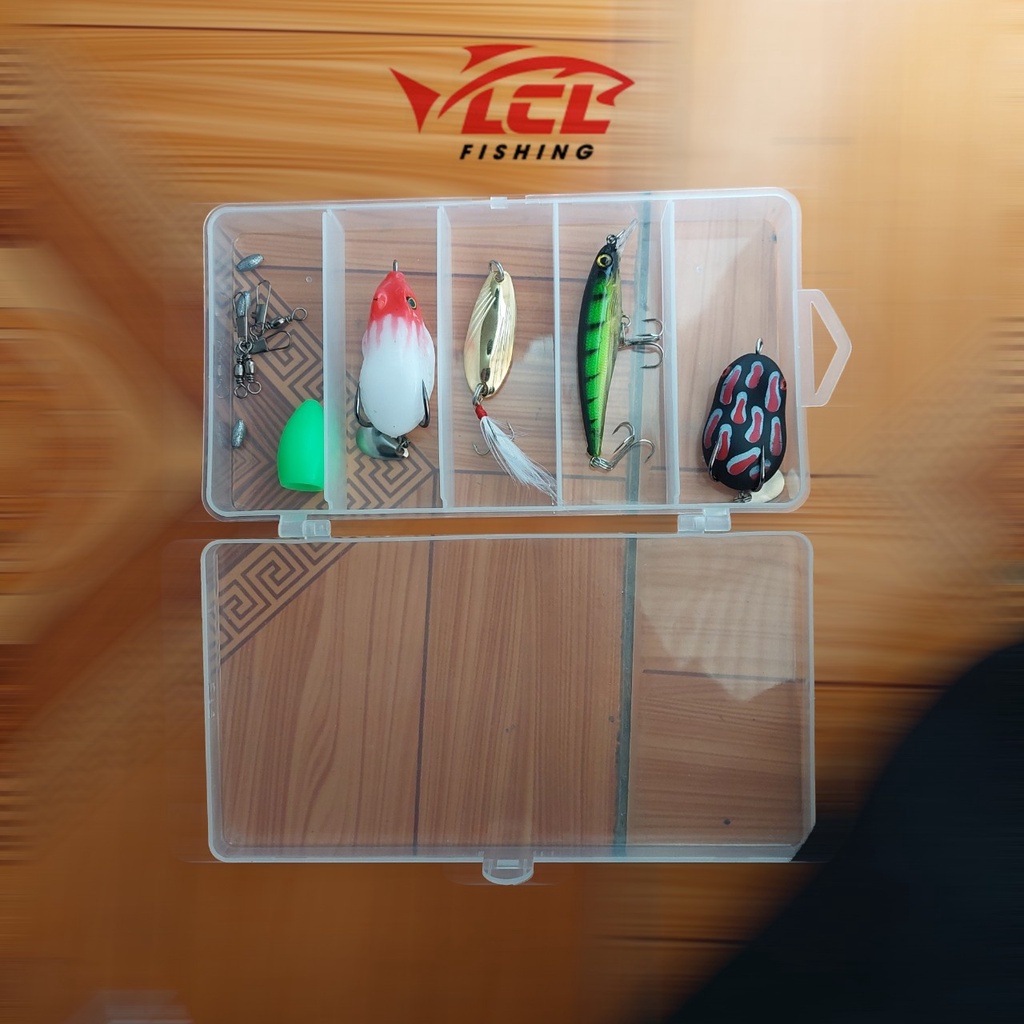 Bộ 5 Mồi Giả Câu Lure Nhạy Cá Chuyển Trị Cá Mương, Lóc, Rô Phi. Dòng Cá Săn Mồi