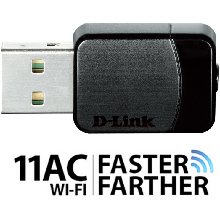 D-Link DWA-171 - USB Wifi Hai Băng Tần Chuẩn AC600 - Hàng Chính Hãng