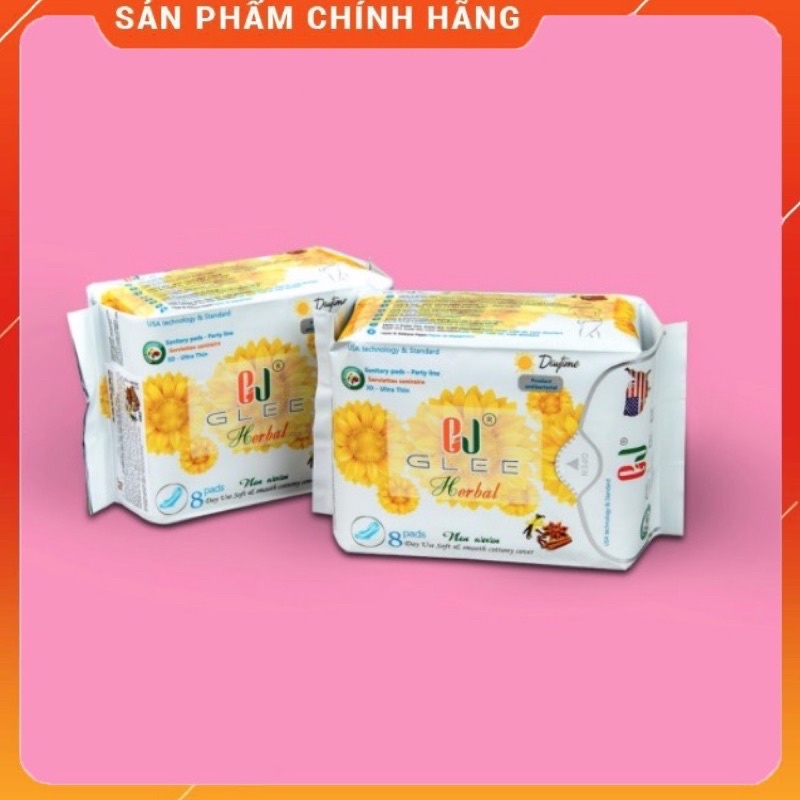 Băng vệ sinh Thảo Dược GJ USA giảm viêm nhiễm Cao cấp 24cm
