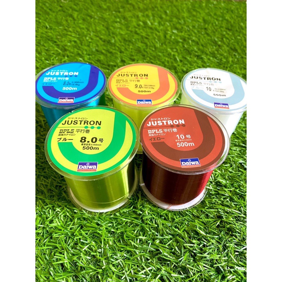 Dây Cước 500m Daiwa JUSTRON Siêu Bền Nhật Bản Cao Cấp - DC500M01