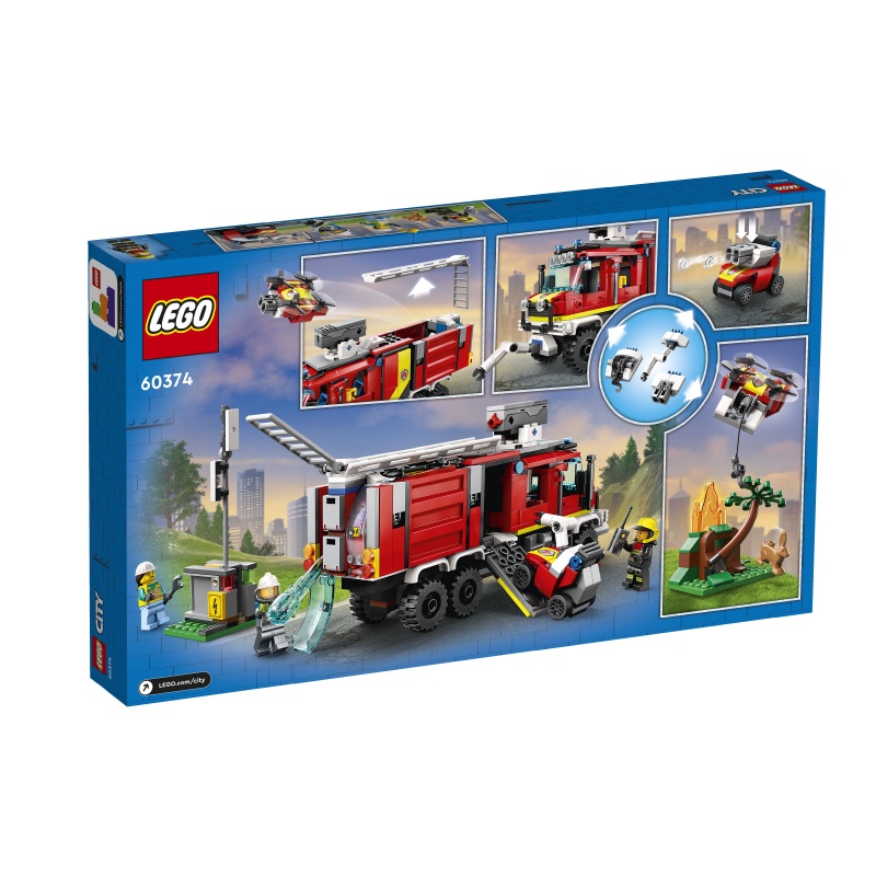 Đồ Chơi Lắp Ráp LEGO City Xe Cứu Hỏa Chuyên Dụng 60374 (502 chi tiết)