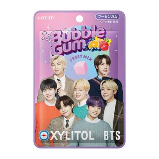 Kẹo bubble gum trái cây 7 vị fruit mix Lotte Xylitol x BTS