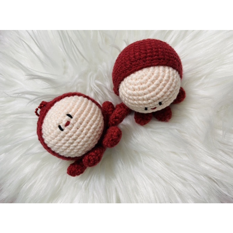 Móc chìa khoá bạch tuộc