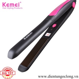 Máy Duỗi Tóc Thẳng Chuyên Nghiệp Kemei KM328
