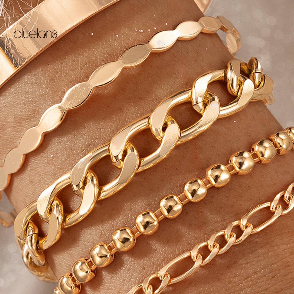 Set 5 Vòng Đeo Tay Phong Cách Bohemian Dành Cho Nữ