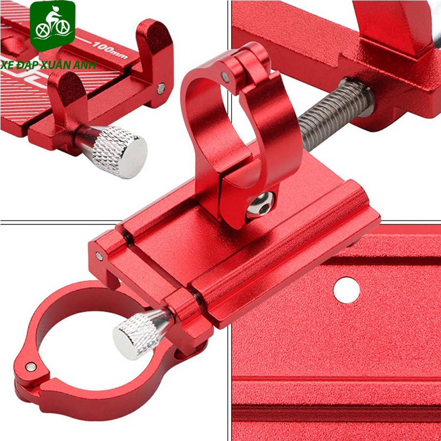 Giá Đỡ Điện Thoại Gắn Xe Đạp Xe Máy Hợp Kim Nhôm