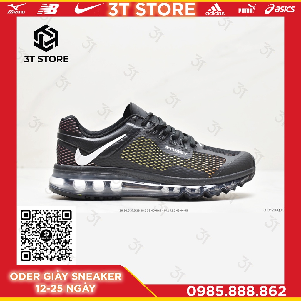 GIÀY SNEAKER MÃ SẢN PHẨM: _Nike Air Max 95 2013"Triple Black"_FULL BOX_FREE SHIP TOÀN QUỐC