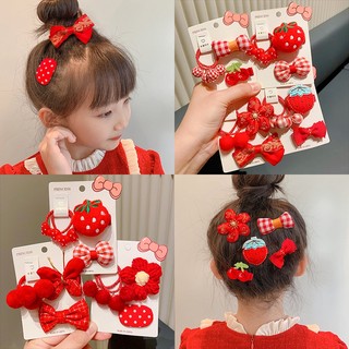 Thun cột tóc nữ dễ thương nhiều màu, dây cột tóc họa tiết noel,hình thú....handmade