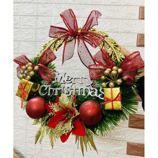 Vòng nguyệt quế trang trí Noel