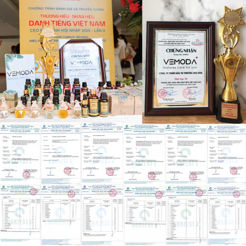 Bình xịt phòng đuổi muỗi Sả chanh Oải Hương Vemoda