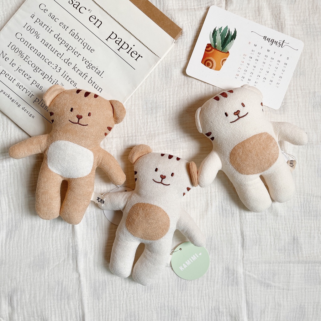 Gấu Bông Hữu Cơ Organic Kamimi Phong Cách Hàn Quốc