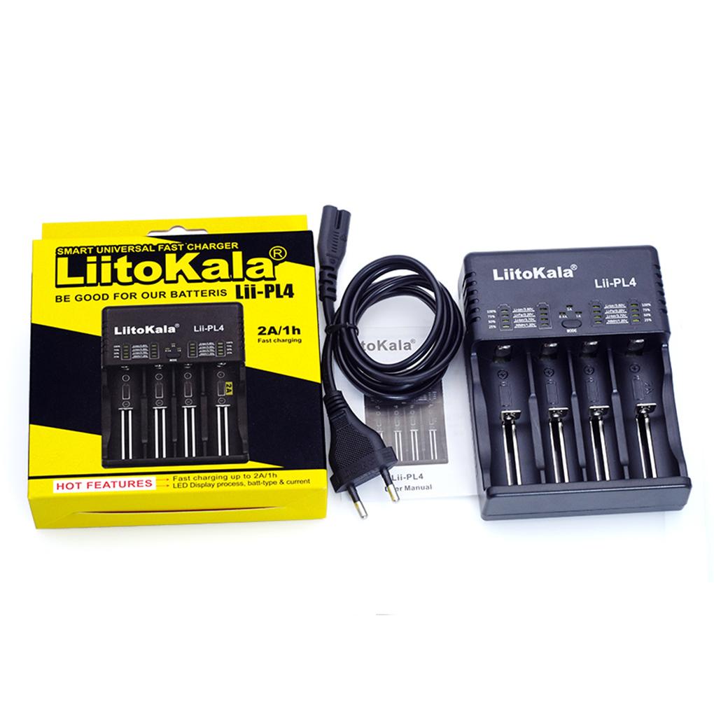Bộ Sạc Pin LiitoKala Lii-PL4 4 Ngăn 2020