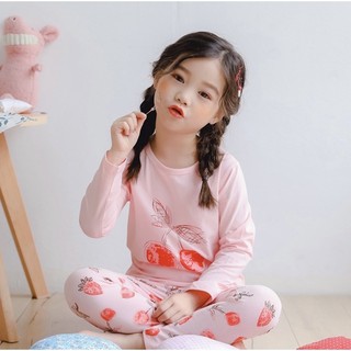 Bộ đồ mặc nhà bé gái Cherry