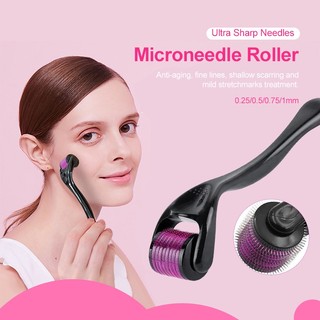 Cây Lăn Kim 540 Derma Roller 0.2-2mm Chăm Sóc Da Mặt Và Tóc