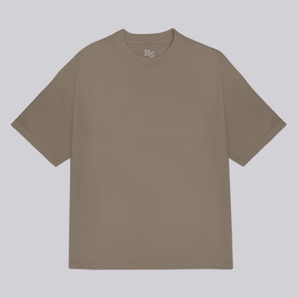 Áo thun trơn form rộng unisex Meesay vải cotton cao cấp co giãn, dày dặn