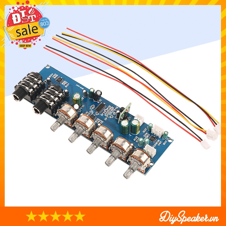 Mạch PT2399 Karaoke Reverb nguồn đơn 12V Bản cao cấp