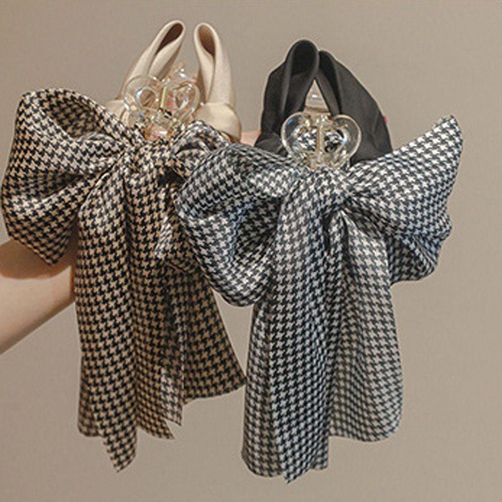 Kẹp Tóc Đính Nơ Ruy Băng 26Ede Ngọt Ngào Thanh Lịch Giá Đỡ