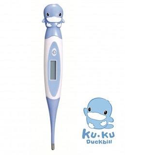 Nhiệt kế điện tử hình thú mỏ vịt an toàn cho bé kuku ku9020