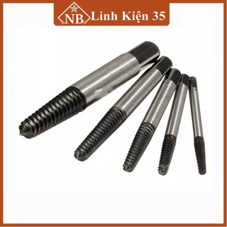 Bộ tháo bu lông ốc vít-5 mũi (tháo khoét ốc gẫy trờn ren)