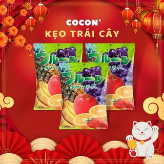Combo 3 gói kẹo trái cây nhật cocon mixed candy