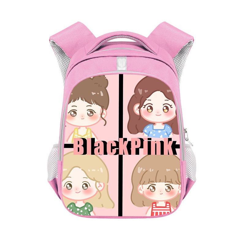 Balo Đi Học Cỡ Lớn Thoáng Khí Đa Năng In Hình BLACKPINK Thời Trang Cho Nữ