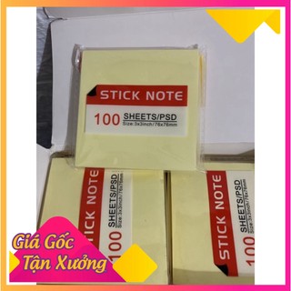 Giấy nhớ vàng 3x3-giấy nhắc việc 3x3