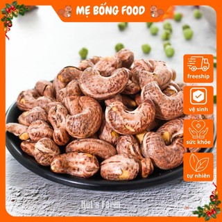 500gr Hạt điều rang muối nguyên hạt đặc sản Bình Phước, loại A cồ, A cồ xếp hoa thơm, ngon, ròn, bùi