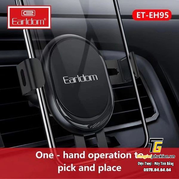 Giá Đỡ Điện Thoại Gắn Trên Cửa Gió Điều Hòa Ô Tô Earldom ET-EH95