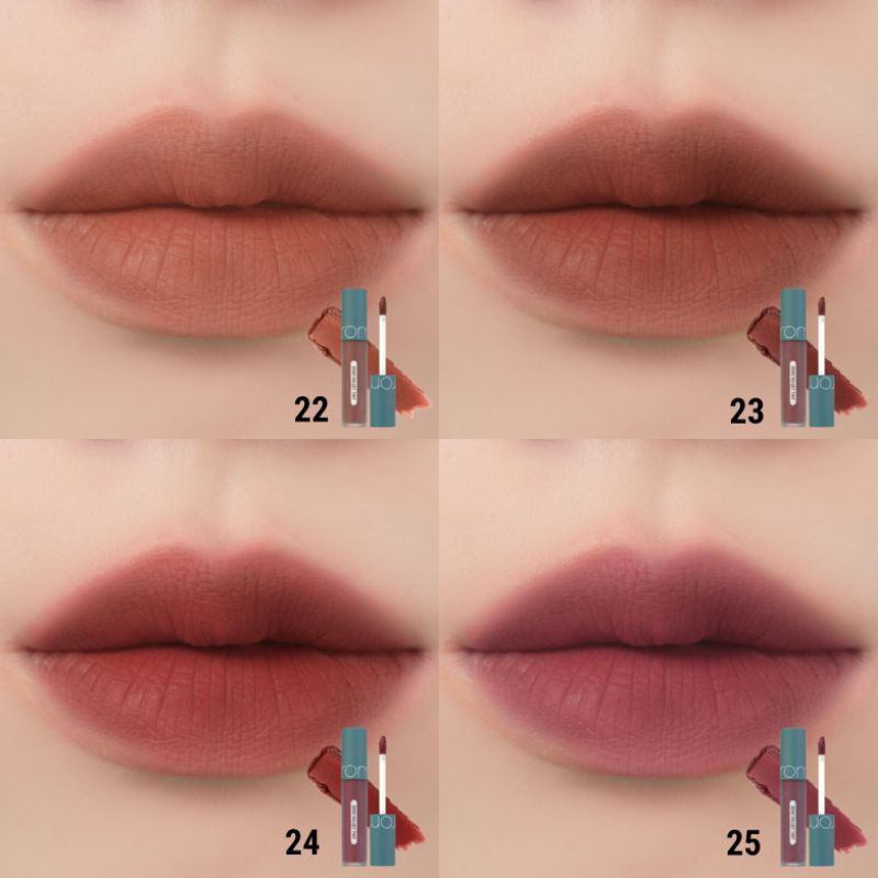 Son kem lì Romand Zero Velvet Tint #No.23 Vintage Taupe 5.5g - Màu Nâu Mocha