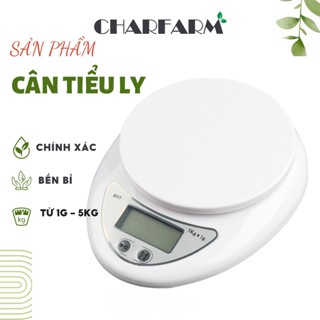 Cân tiểu ly điện tử làm bánh loại 1g-5kg, độ chính xác cao, nhỏ gọn, tiện dụng