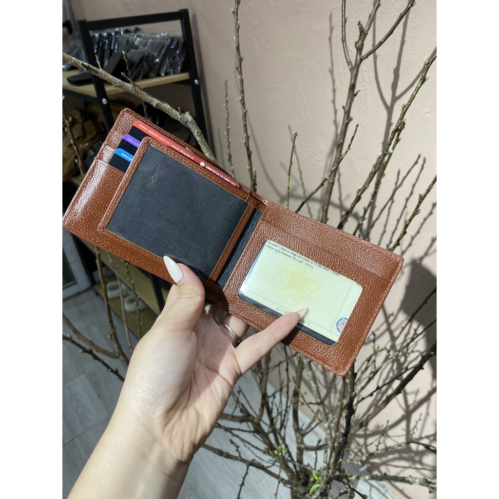 Ví Nam Da Cá Sấu Thật kèm Hộp