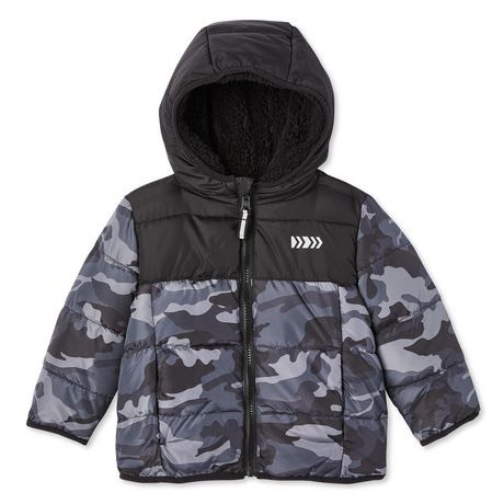 Áo phao George xuất dư xịn 2 mặt lót lông cực ấm cho bé SZ 2-14T