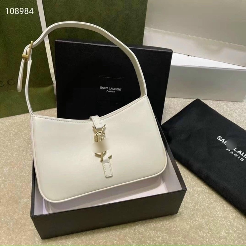 Túi chữ Y kẹp nách da mềm có khoá kéo miệng Fullbox size 23