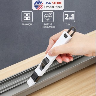 Chổi quét bụi vị trí hẹp - kèm ki xẻng hốt rác mini - cọ mini vệ sinh khe cửa - bàn phím máy tính - máy sinh tố