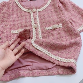 Viền may áo TWEED Viền dạ