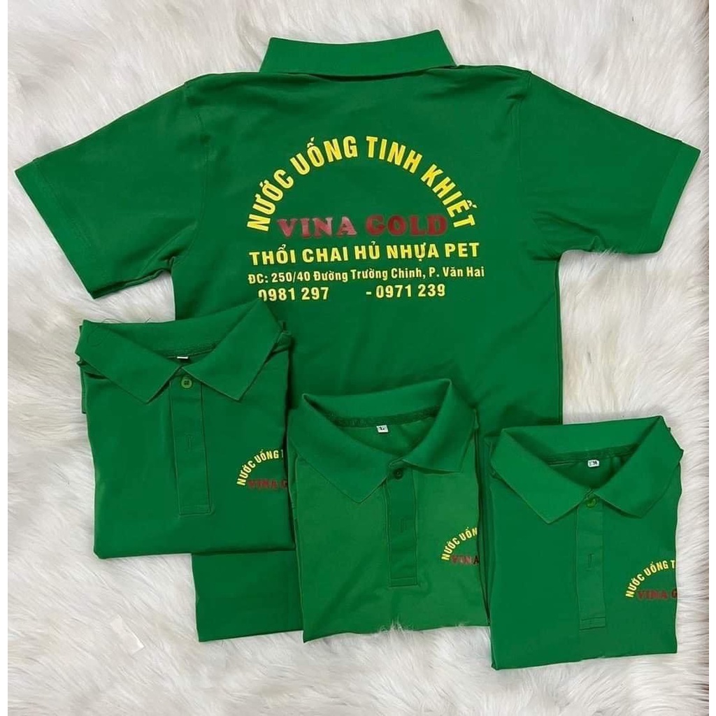 ÁO ĐỒNG PHỤC POLO 247 cho nhóm lớp, nhà hàng, công ty, form áo tôn dáng siêu đẹp in ấn theo yêu cầu