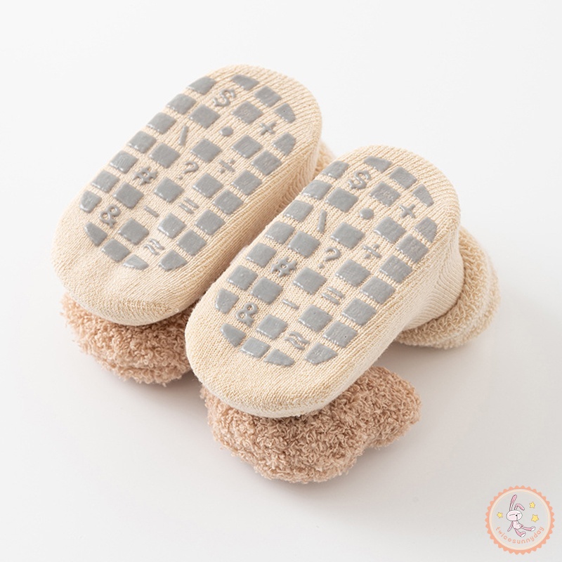 Vớ Cotton Nhung Dày Dặn Thoáng Khí Dành Cho Bé Walkers