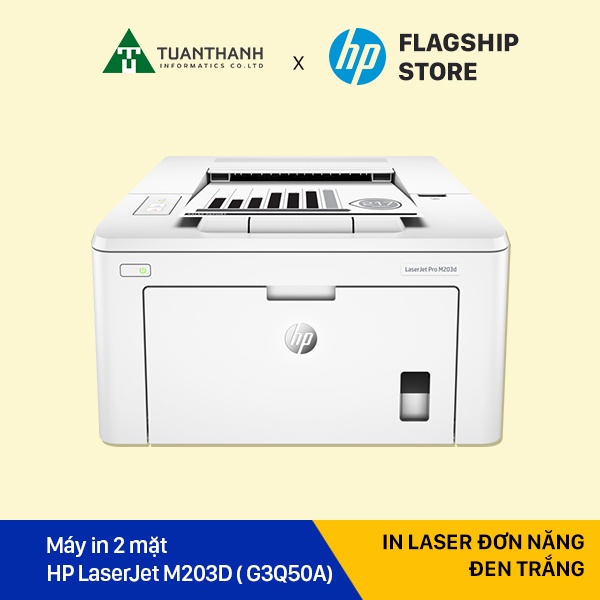 Máy in 2 mặt HP LaserJet Pro M203d  - Hàng chính hãng, bảo hành 12 tháng