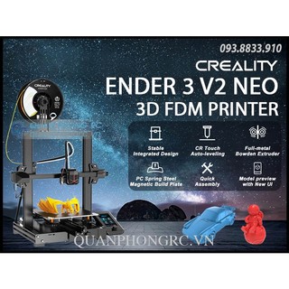 Máy in 3d creality ender 3 v2 neo fdm printer