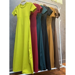Đầm Maxi Xòe Dài Hở Lưng - Đ08