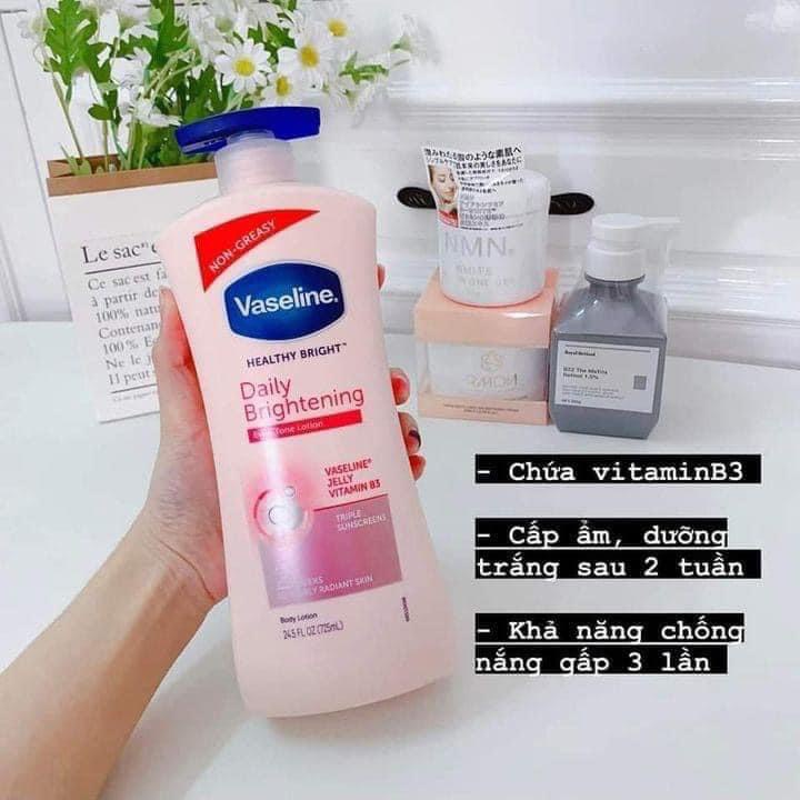 SỮA DƯỠNG THỂ TOÀN THÂN VASELINE 725ML